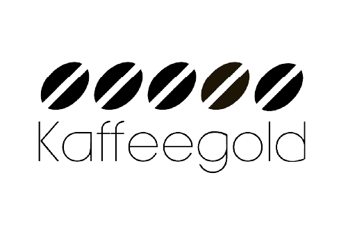Logo von Kaffeegold. 